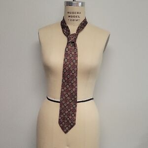 Ralph Lauren Multi-colored Patterned Tie